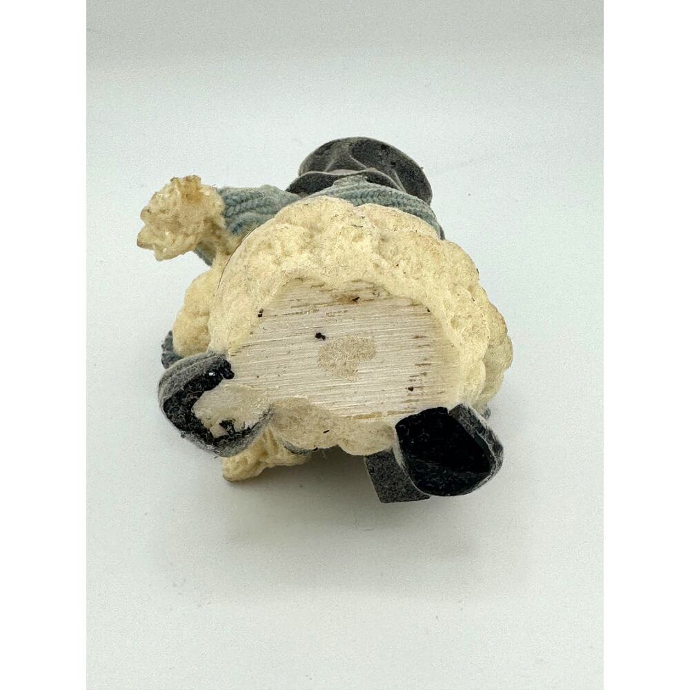 Velvet Touch Winter Snowman Holding Lantern Figurine The Encore‎ Group - Picture 3 of 6